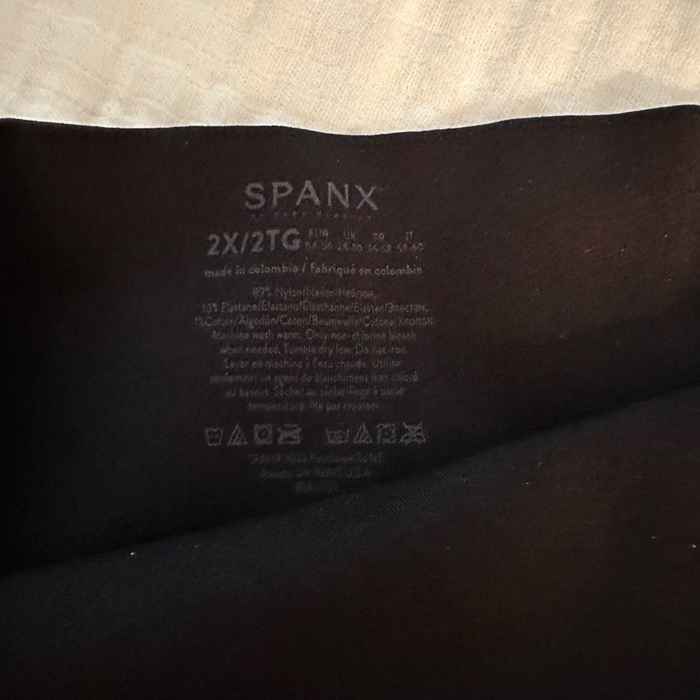Spanx Tummy Control High Cut Brief Pantie 2x